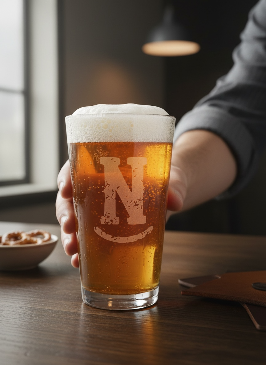 Pub Pint Glass