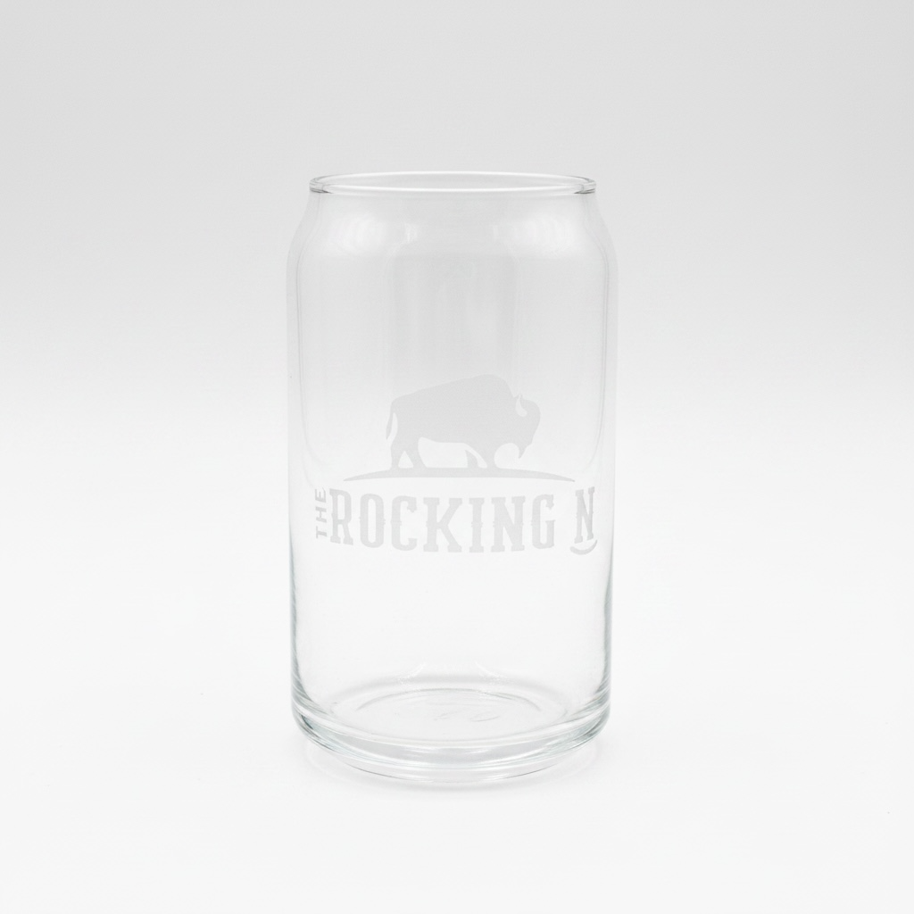 Beer Can Style Glass