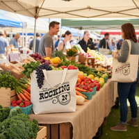 100% Organic Tote Bag