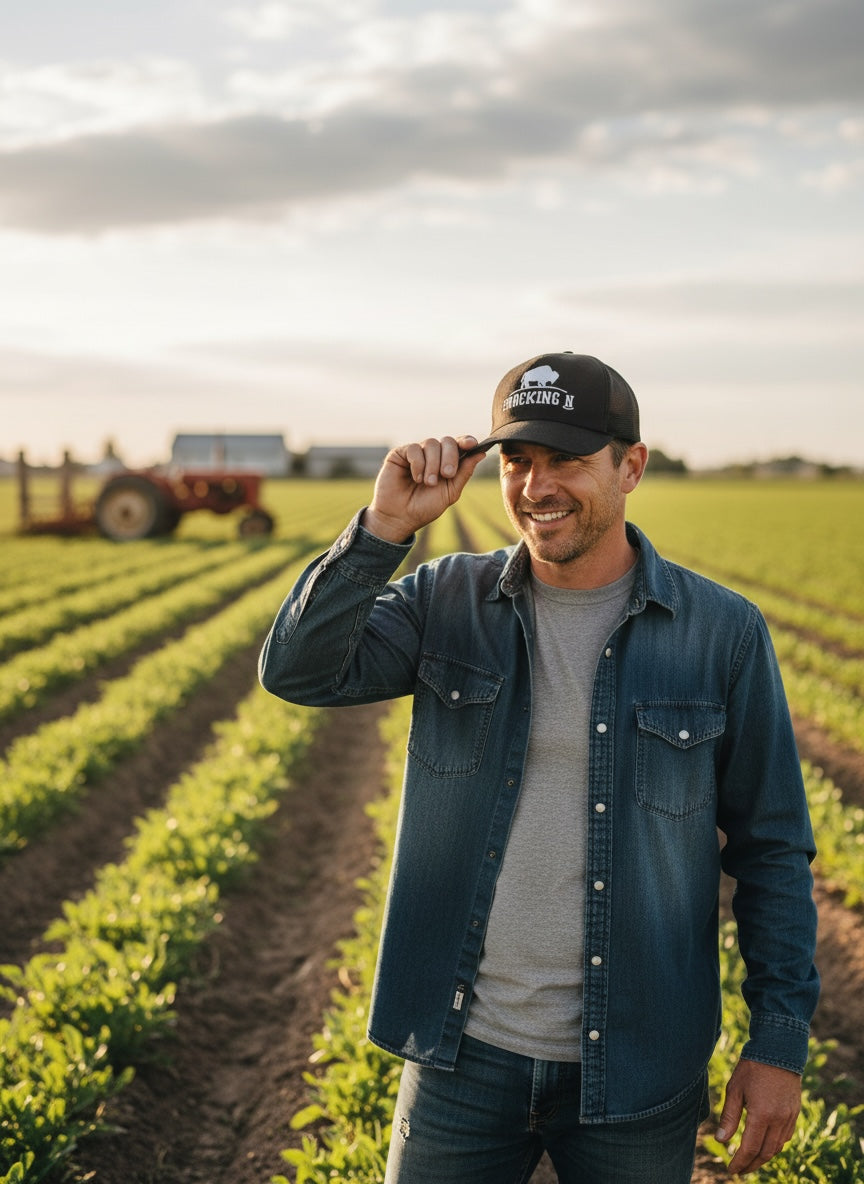 Low Profile Unstructured Trucker Hat