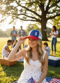 Low Profile Unstructured Trucker Hat