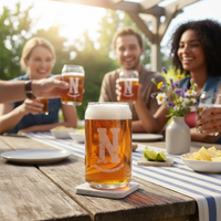 Beer Can Style Glass
