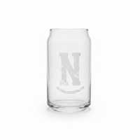 Beer Can Style Glass