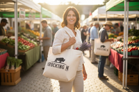 100% Organic Tote Bag
